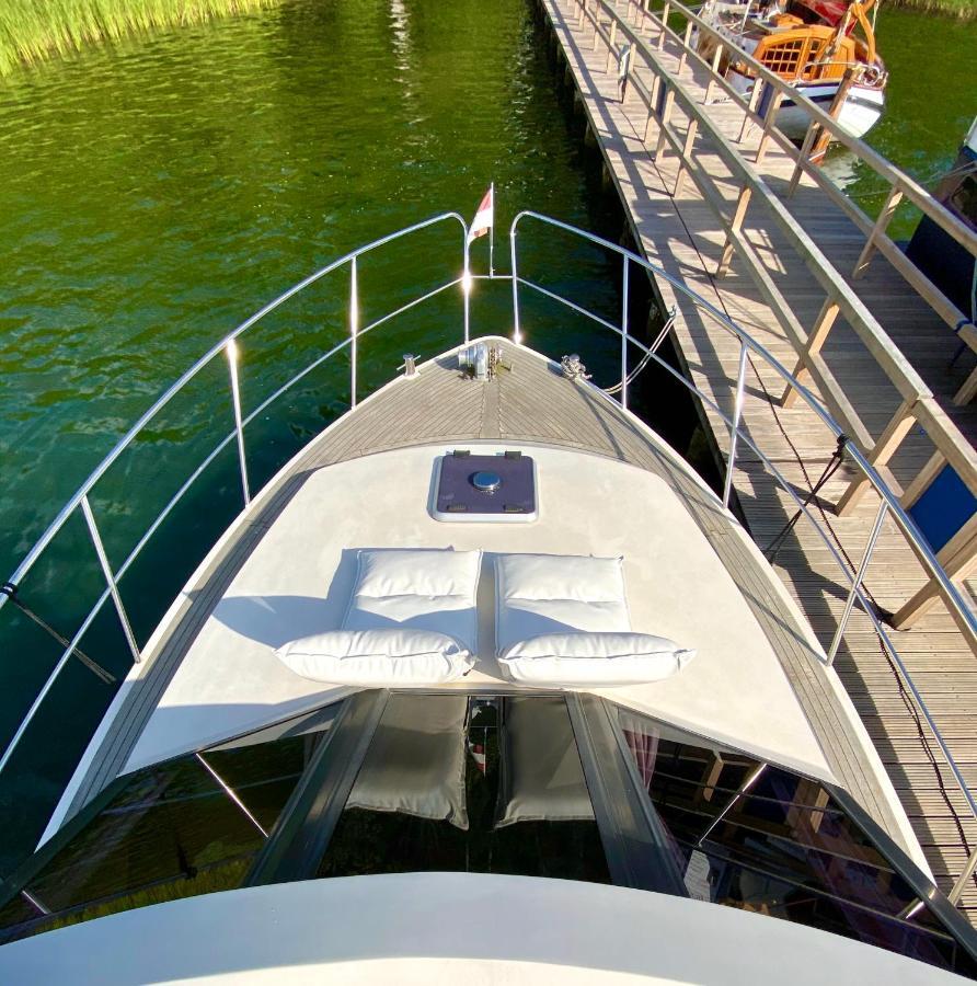 Luxusurlaub Auf Der Amavida Yacht / Scharmuetzelsee Bad Saarow Extérieur photo
