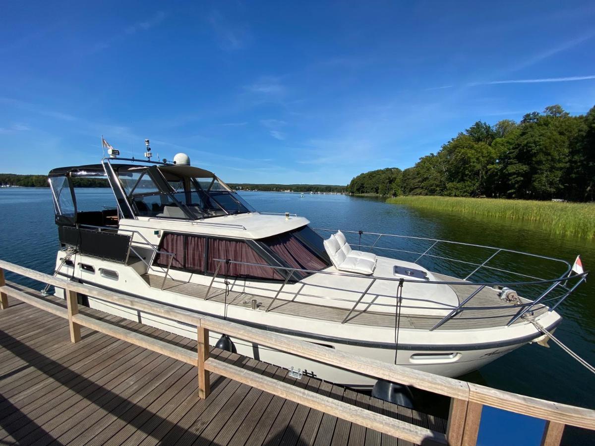Luxusurlaub Auf Der Amavida Yacht / Scharmuetzelsee Bad Saarow Extérieur photo