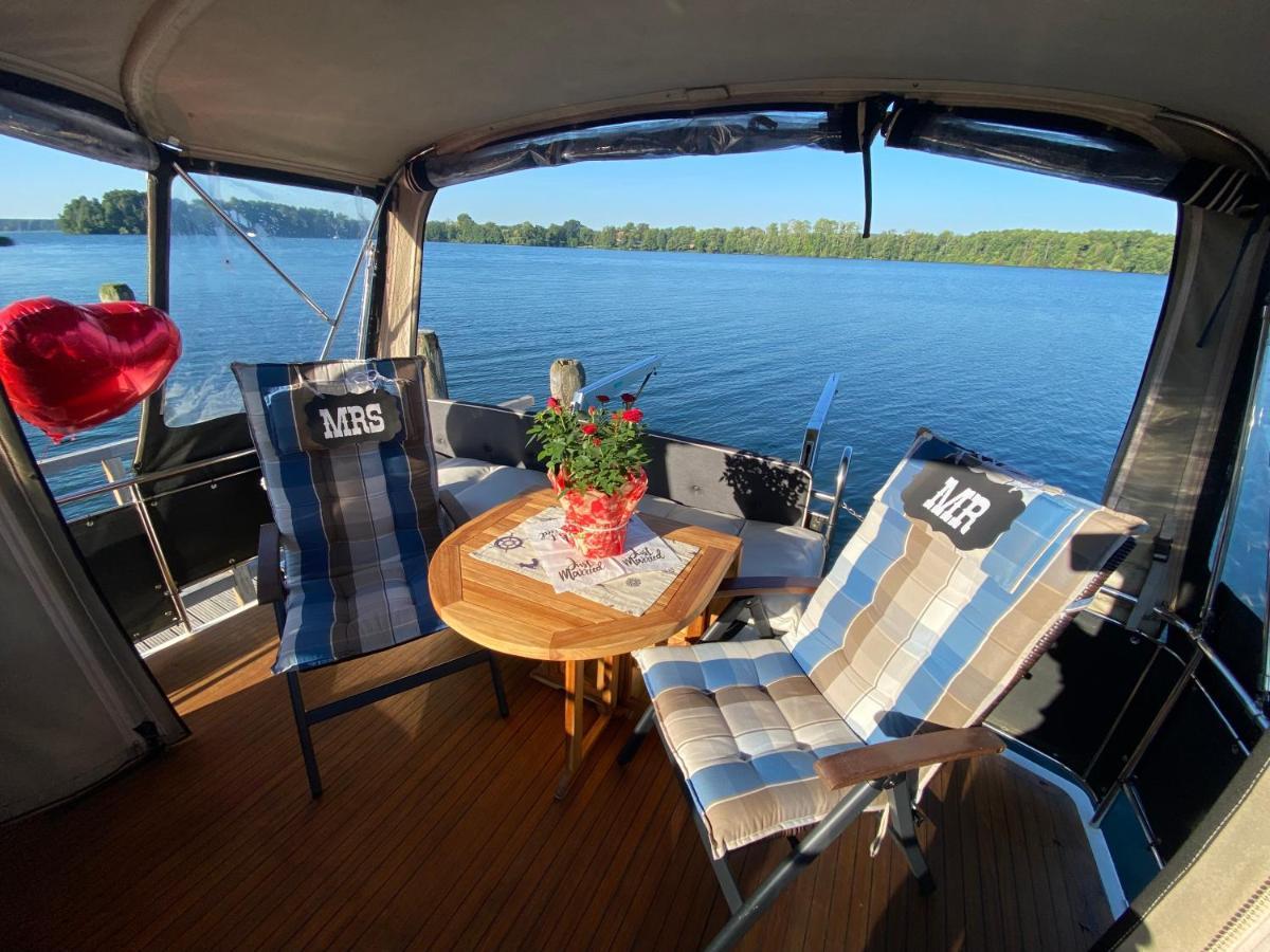 Luxusurlaub Auf Der Amavida Yacht / Scharmuetzelsee Bad Saarow Extérieur photo