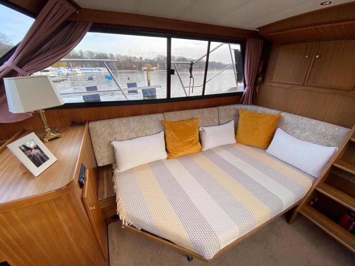 Luxusurlaub Auf Der Amavida Yacht / Scharmuetzelsee Bad Saarow Extérieur photo
