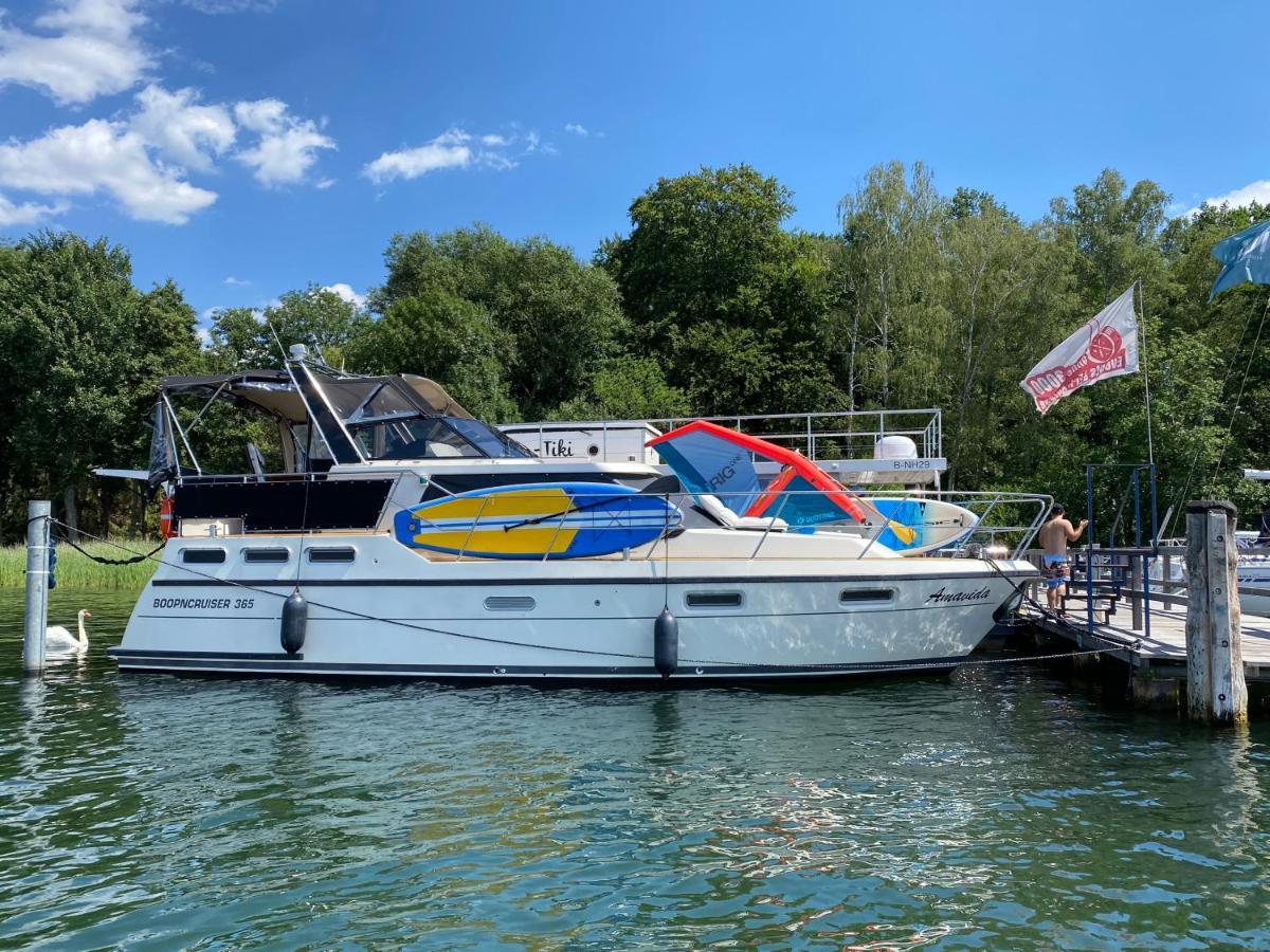 Luxusurlaub Auf Der Amavida Yacht / Scharmuetzelsee Bad Saarow Extérieur photo
