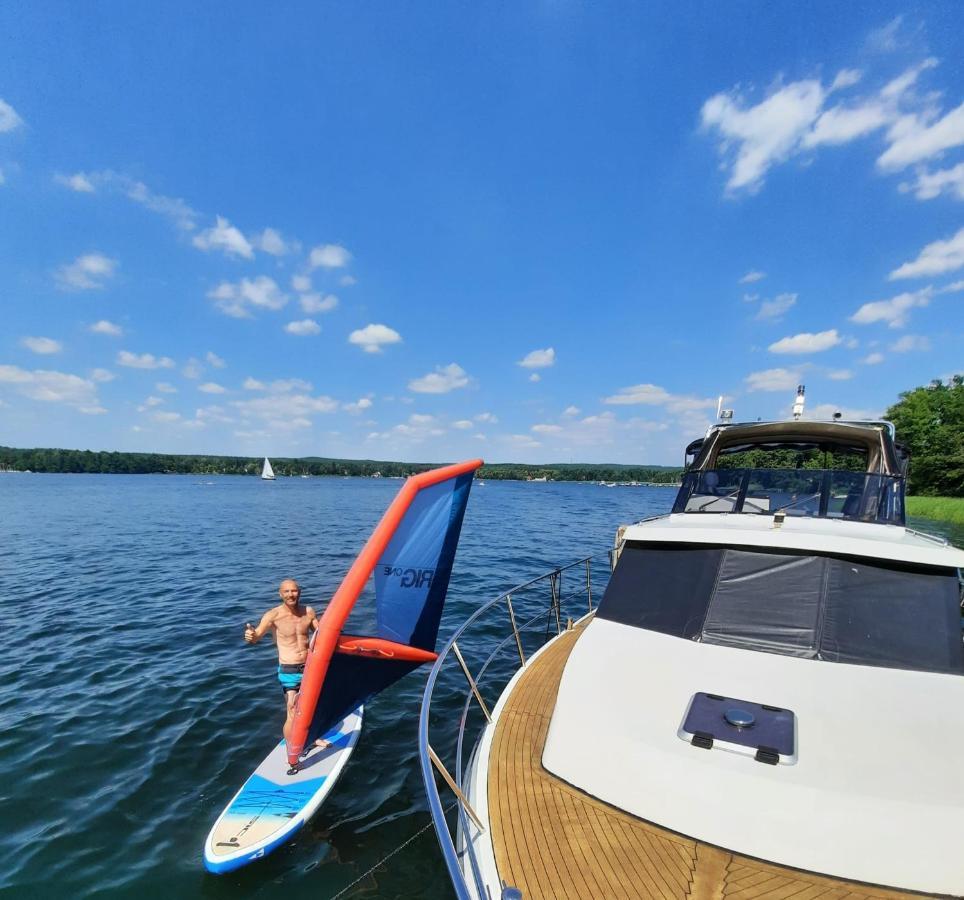 Luxusurlaub Auf Der Amavida Yacht / Scharmuetzelsee Bad Saarow Extérieur photo