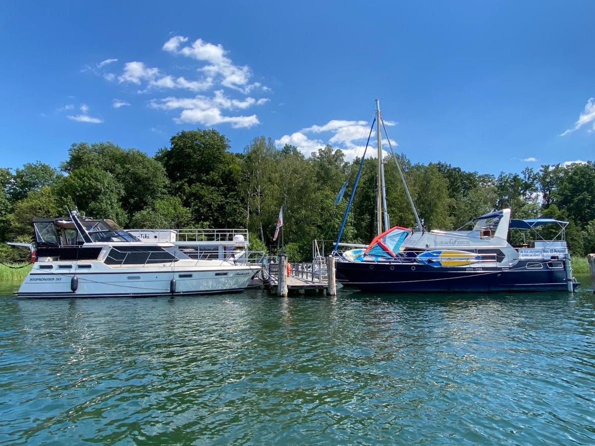 Luxusurlaub Auf Der Amavida Yacht / Scharmuetzelsee Bad Saarow Extérieur photo